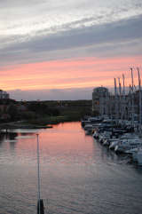 Sonnenuntergang Port Zélande